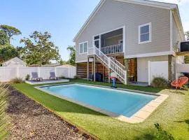 < 1 Mi to Beach: Home w/ Pool in Oak Island!