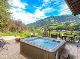 Chalet Moralee Kitzb&uuml;hel, Whirlpool & Alpenblick、キッツビュールのシャレー