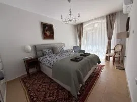 Next to the Ski Lift Downtown Bansko