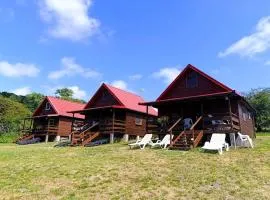 Wooden House in Lubin by Lake Wicko