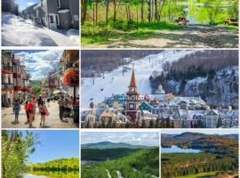 Book & Enjoy Stylish Condo, Free Wifi & Parking, condominio en Mont-Tremblant