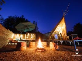 Old Pound Smithy，比迪福德的豪華帳蓬