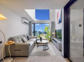 Mihua International Apartment - Guangzhou Yangang Subway Station Branch, overnatningssted med k&oslash;kken i Guangzhou