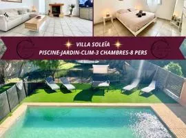 Villa Soleïa - Jardin, CLIM, 3 chambres, 8 personnes