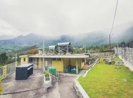 Maison charmante à Cilaos avec vue sur la montagne, cheminée