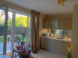 Deluxe Apartament kuchnia z tarasem i parkingiem na wyłączność, hotel in Ciechanów