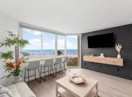 Newly Renovated Beach Front Ocean View Condo
