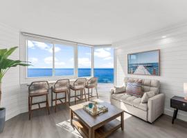 Renovated Beach Front Ocean View Condo Tog 723、パナマ・シティ・ビーチのスパホテル