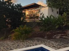 Private studio with stunning ocean views at Villa Tranquila