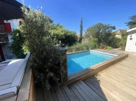 Résidence 157-soulac Sur Mer - 157 - Maison de Charme de Style Basque avec Piscine Privée MAE-7391