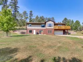 Rec Space, Large Deck Black Hills Family Retreat