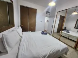 One bed room at Talabay Aqaba
