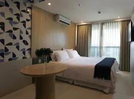 Flat melhor localização Hotel Athos Bulcão