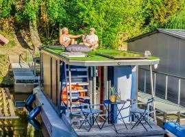 Houseboat Prague with Paddle Boat -Sail, Explore and Relax