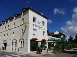 Logis Hotels Le Champalud Restaurant La Citadelle, hotel in Champtoceaux