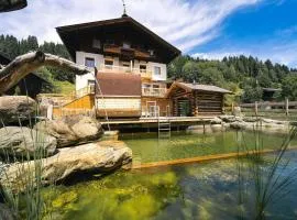 Farmhouse in Bramberg with Natural Pond