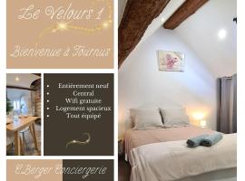 Le Velours 1-Spacieux, Central, Entièrement neuf, hotel in Tournus