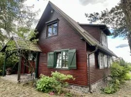 Dom Zielarki z widokiem na jezioro, sauna, balia