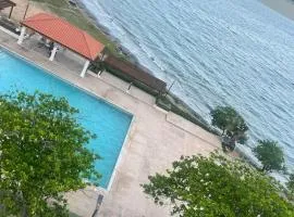 Spacious two bedrooms with sea and city view