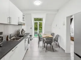 Jenapartments 4SZ 8P Zentral, Terrasse, Waschtrockner