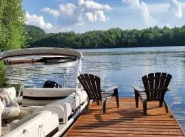 Au Bord du St-Maurice navigable river spa and ski