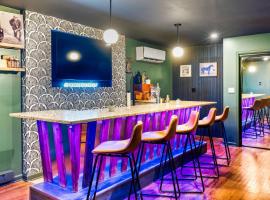 Pocono Speak Easy Hot Tub Golf Simulator 1920 Bar, majake sihtkohas Mount Zion