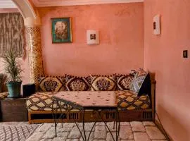 chambre dans un havre de paix creatif