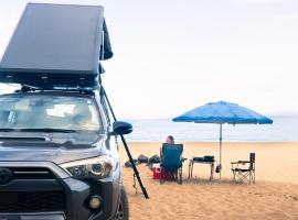 Kauai Rooftop Camper SUV Sleep Under the Stars, khu cắm trại ở Anahola