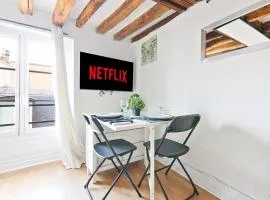 Studio Quartier Saint-Michel Notre-Dame 4 Free Netflix