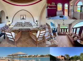El Gouna Nubian Lagoonfront Villa - 4BR, 9 Guests