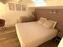 Studio apartment with mezzanine
