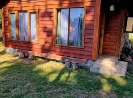 Cabaňa a pasos del lago