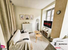 Luxury apartment city center Montbeliard, hotel v destinaci Montbéliard