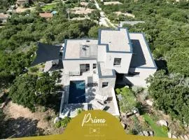 Villa architecte vue mer et maquis