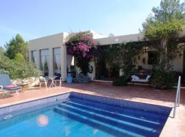 Villa in Ibiza near Benirràs Beach, Hotel in Sant Miquel de Balansat