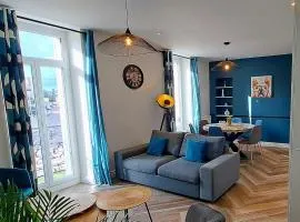 L'indigo, 4-6 pers, 2ch-2sdb, proche cité de la gastronomie