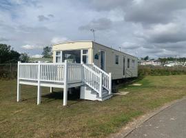 The Captain's Quarters, at Crimdon Dene Holiday Park, glamping site in Horden