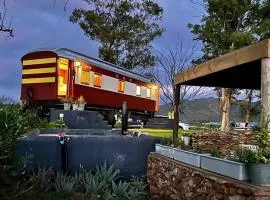 The Red Caboose Train Carriage