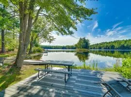 Waterfront Escape with Beach Access in Bridgton