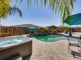 1 Mi to Golf! Spacious and Modern Home in Dinuba