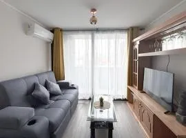 Departamento con Excelente conectividad, Metro Santa ana