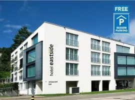 Hotel Eastside (free parking garage)