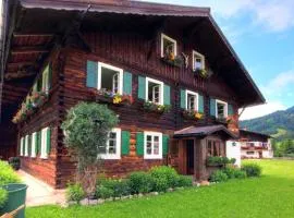 Tirolerhaus Tannheim - zentral und ruhig - gemütliche Dachgeschosswohnung mit separater Küche, Schlafzimmer & Charme - ab 7 Tage buchbar