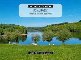 Les Tables Aux Vaches - Calme et nature au lac de la Raviège