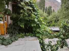 Apricot Cafe and Restaurant Shapa, hotel c&aacute;psula en Turtuk