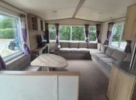 Hot tub retreat, at Tattersall Lakes caravan