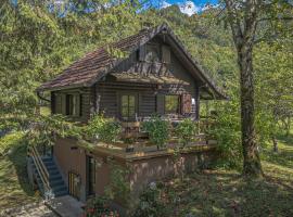 Vila Rozi, Osilnica - vacation house Pr' Vili Rozi, alojamento na praia em Osilnica