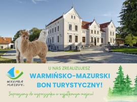 Palac Mortegi Hotel & SPA- Restauracja Szlachecka, SPA, Basen, Sauny, Jazda Konna, Mini Zoo- Luksus, Relaks i Przyroda w jednym! REALIZUJEMY MAZURSKI BON TURYSTYCZNY!!!, luxury hotel in Lubawa