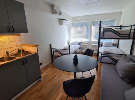 Injoy Classic Hotel Elmia، مكان إقامة مع الخدمة الذاتية لإعداد الطعام في يونيشوبينغ