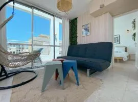 Sea View Duplex On Frishman Beach 2Bdr apt and BBQ